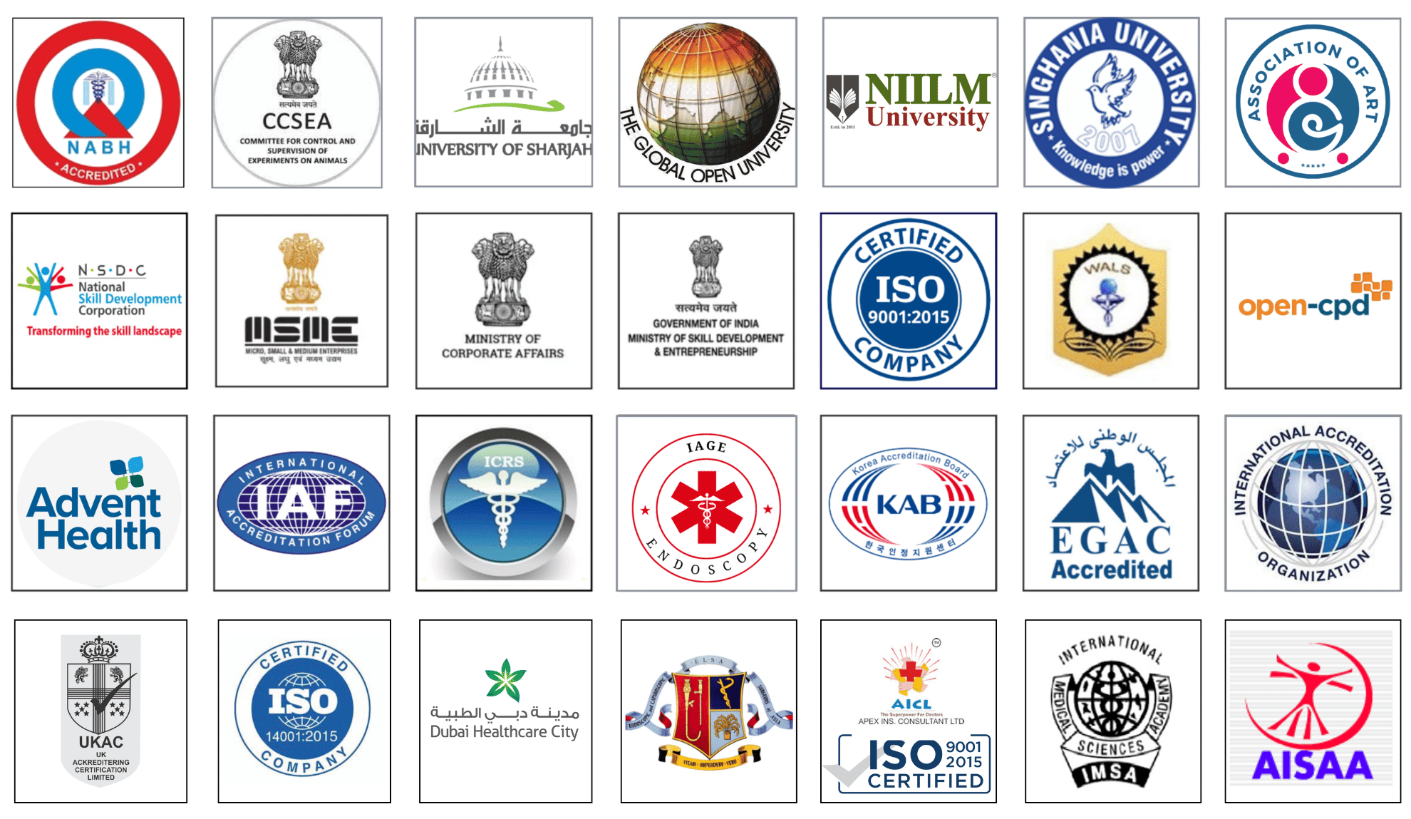 Associations and Affiliations